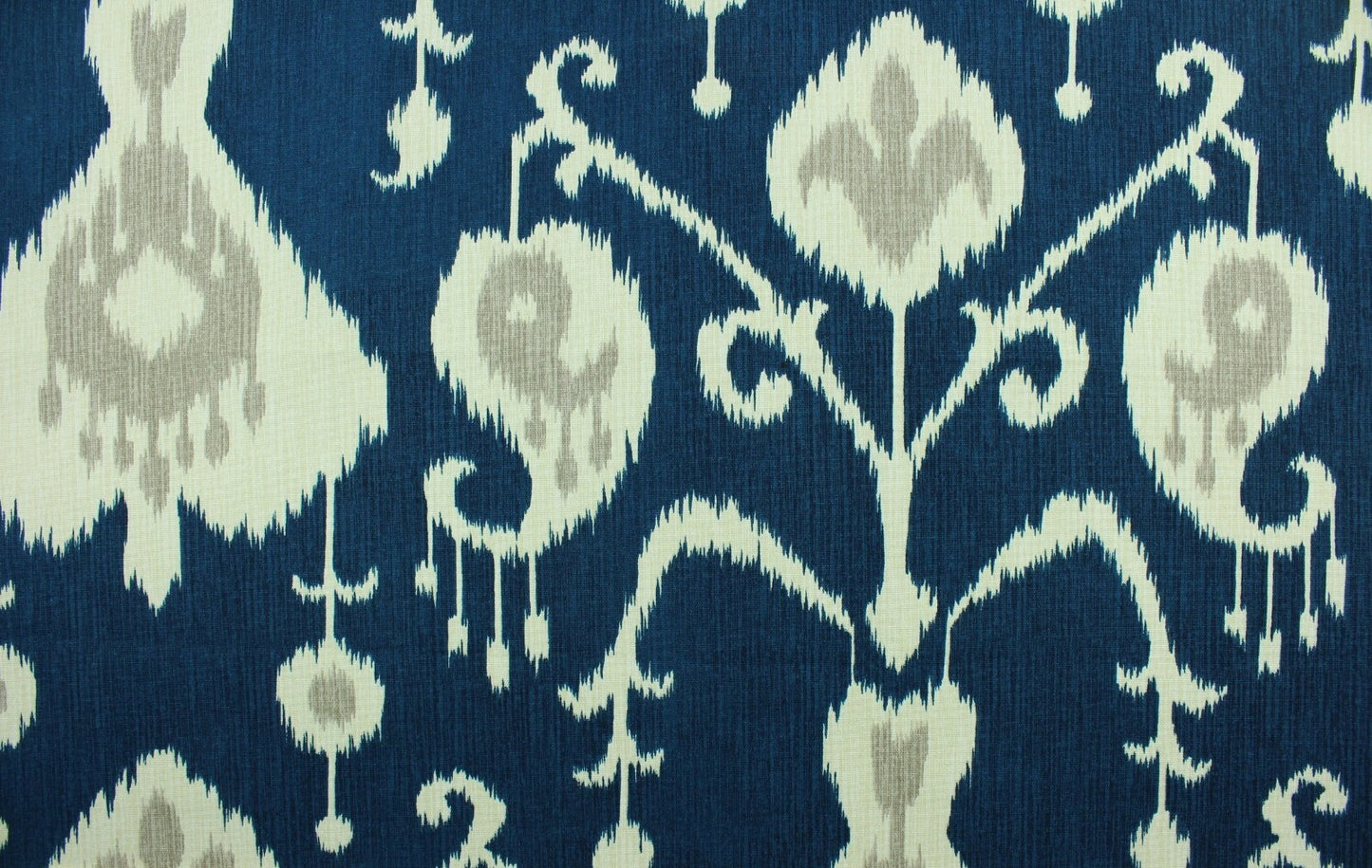 5 Yds Magnolia Home Fabric Java Navy Cotton Drapery Upholstery