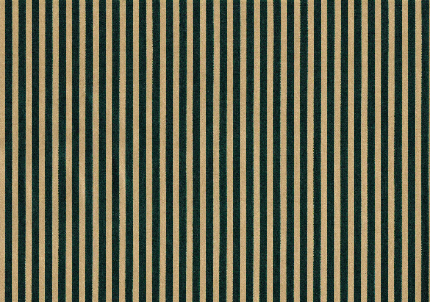 Covington 5th Ave Fabric Green Tan Striped Cotton Drapery Upholstery