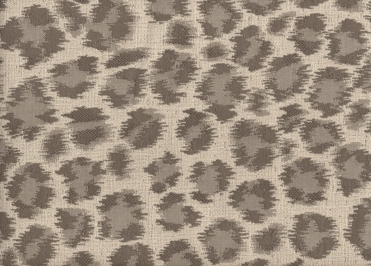 Sunbrella Fabric Cheetah Taupe Drapery Acrylic Drapery/Upholstery