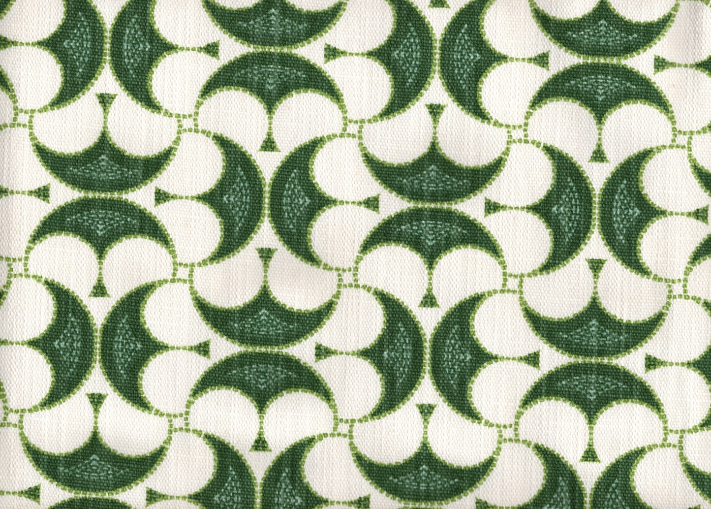 2 Yds Lacefield Fabric Lavender White Drapery Upholstery