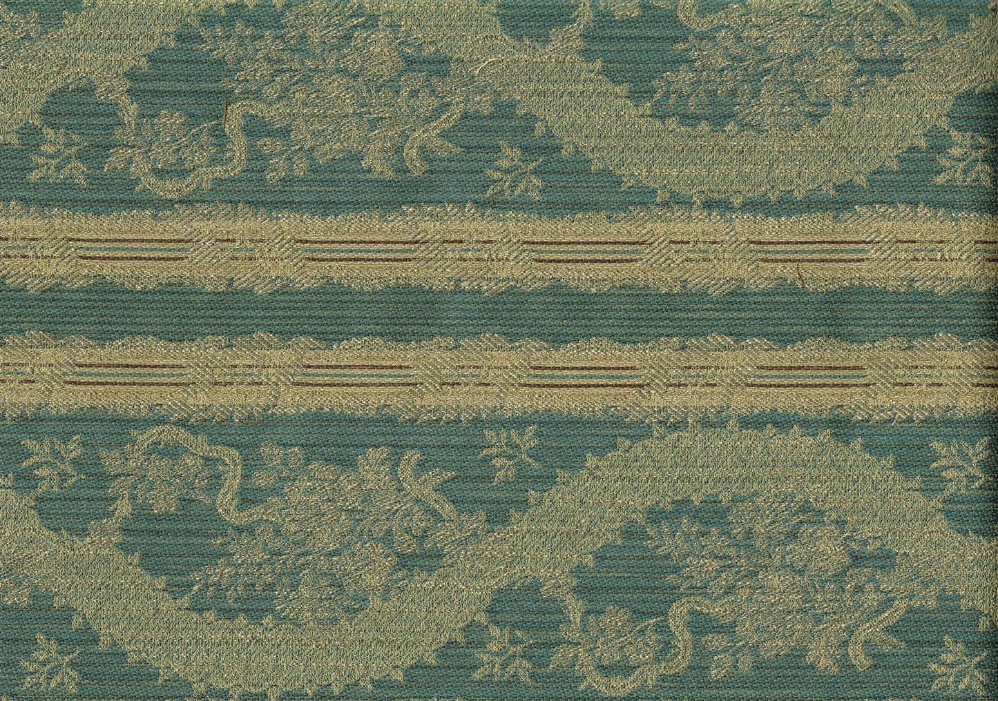 2.75 Yards Robert Allen Fabric Rare Elegance Ocean Upholstery Weight