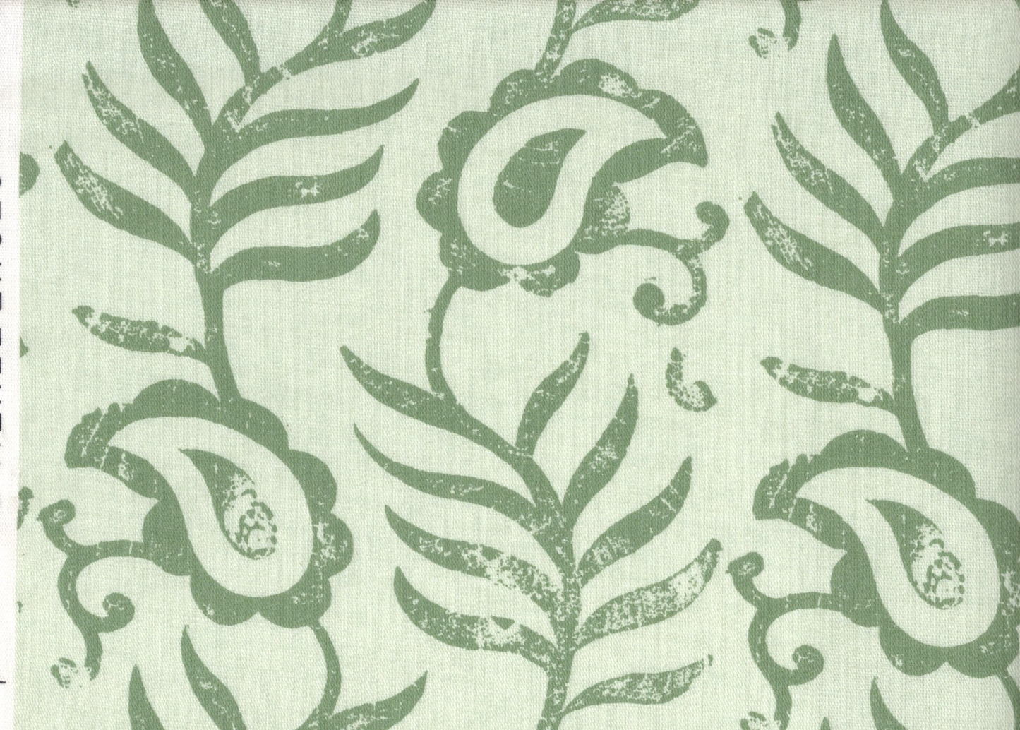 Stout Fabric Lakeland 1 Celery Cotton Drapery Upholstery