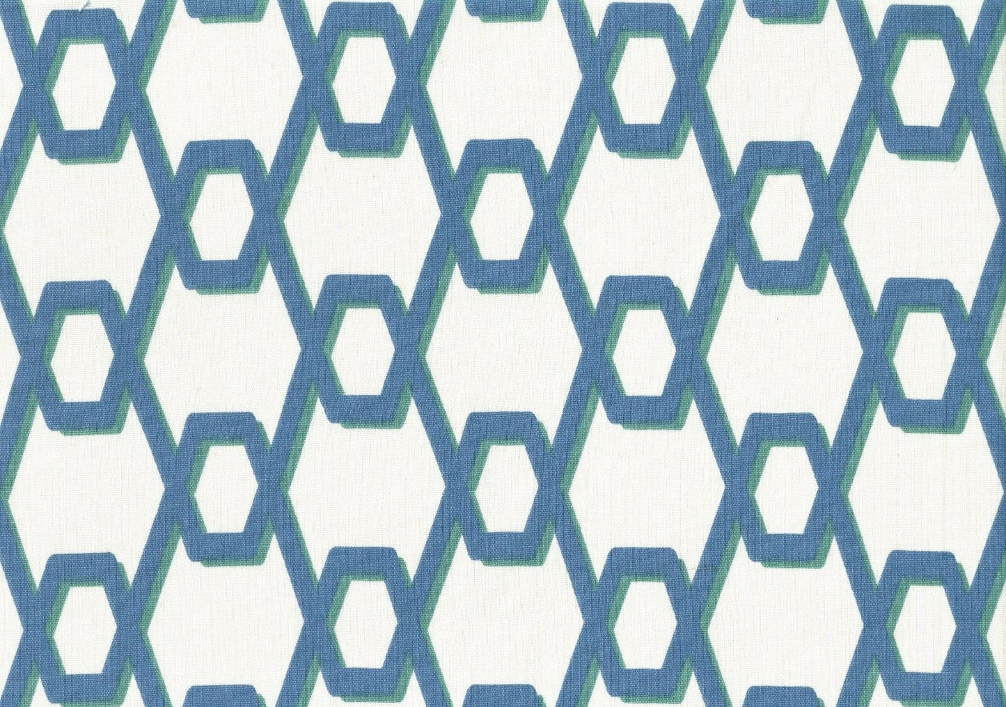 5 Yds Magnolia Home Fabric Rhythm Blue Green Cotton Print Drapery Upholstery