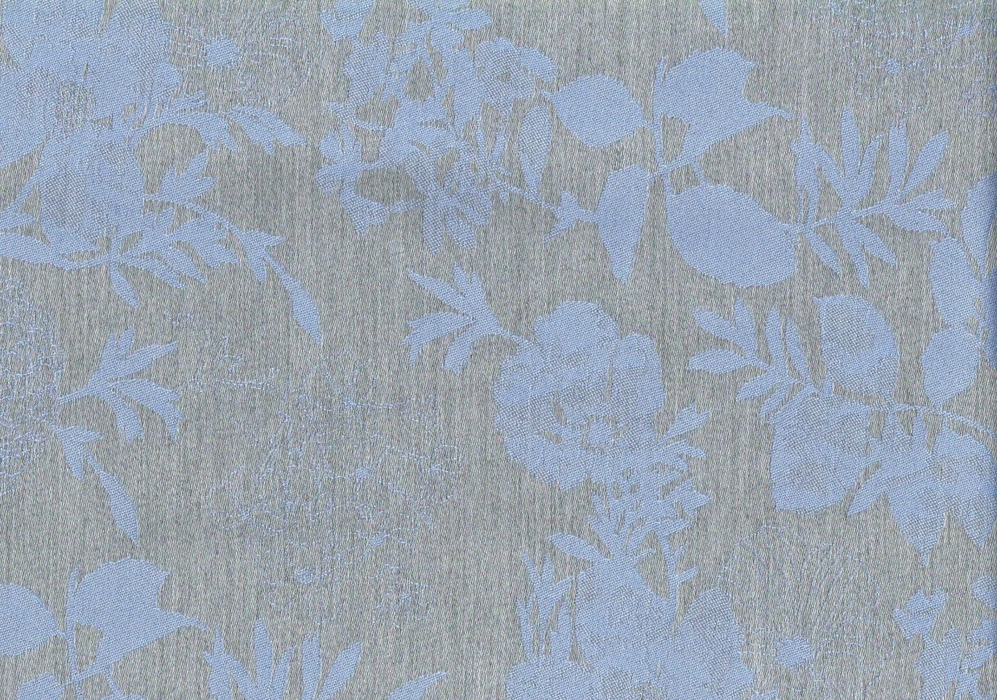 5 Yds Sunbrella Fabric Robin Egg Blue Brown Woven Acrylic Upholstery