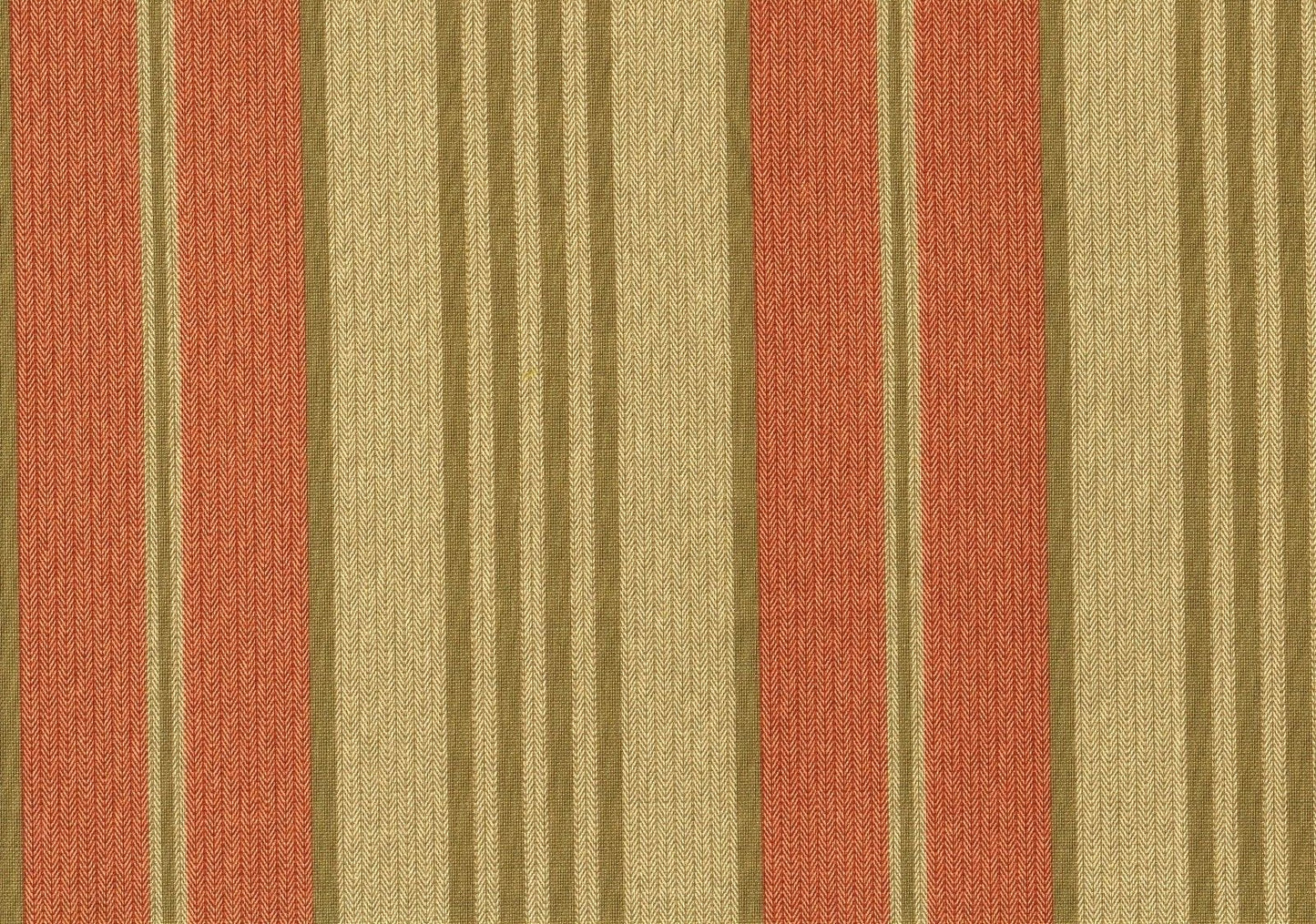 4.75 Yds Robert Allen Fabric Nautica Stripe Cotton Stripe Drapery Upholstery