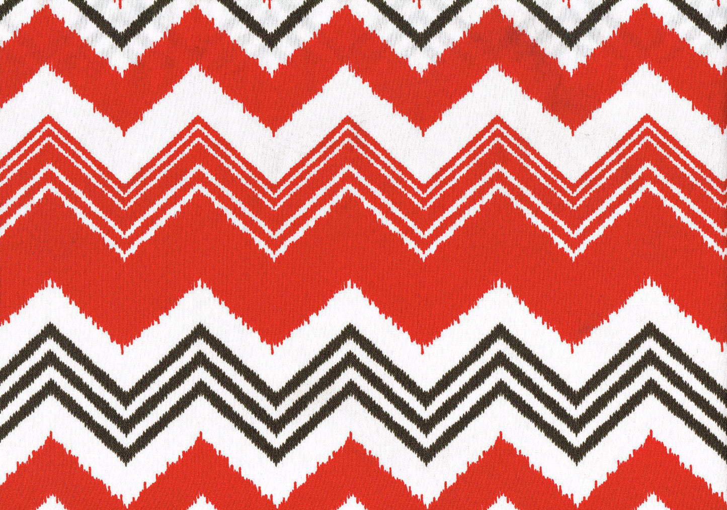 Premier Prints Red White Black Chevron Indoor/Outdoor Drapery Upholstery