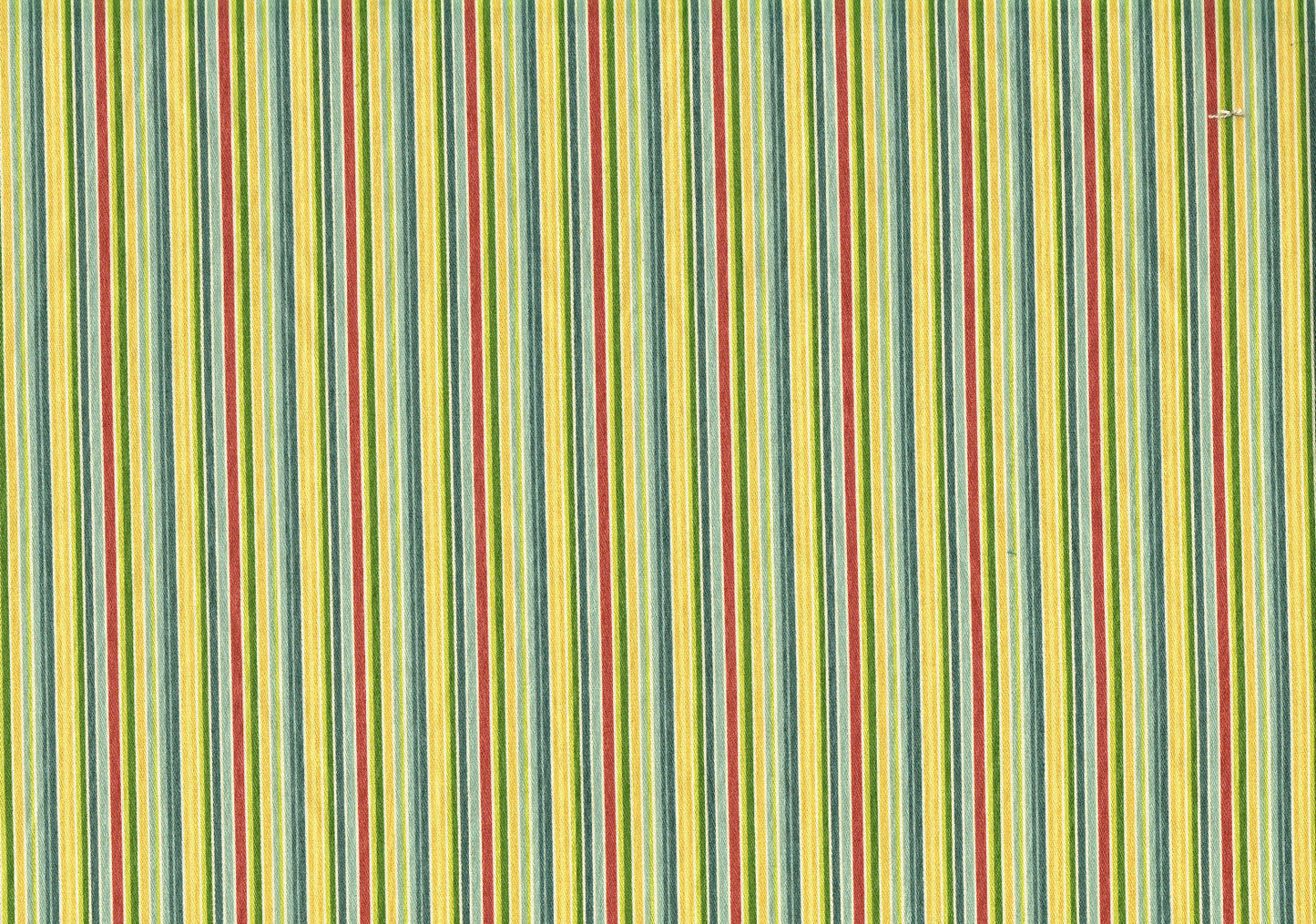 Mill Creek Fabric Striped Red Blue Yellow Drapery Upholstery