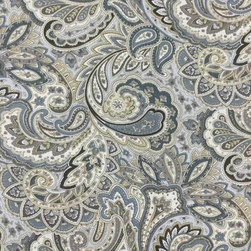 5 Yds Mill Creek Fabric Morelia Polar Blue Drapery Upholstery