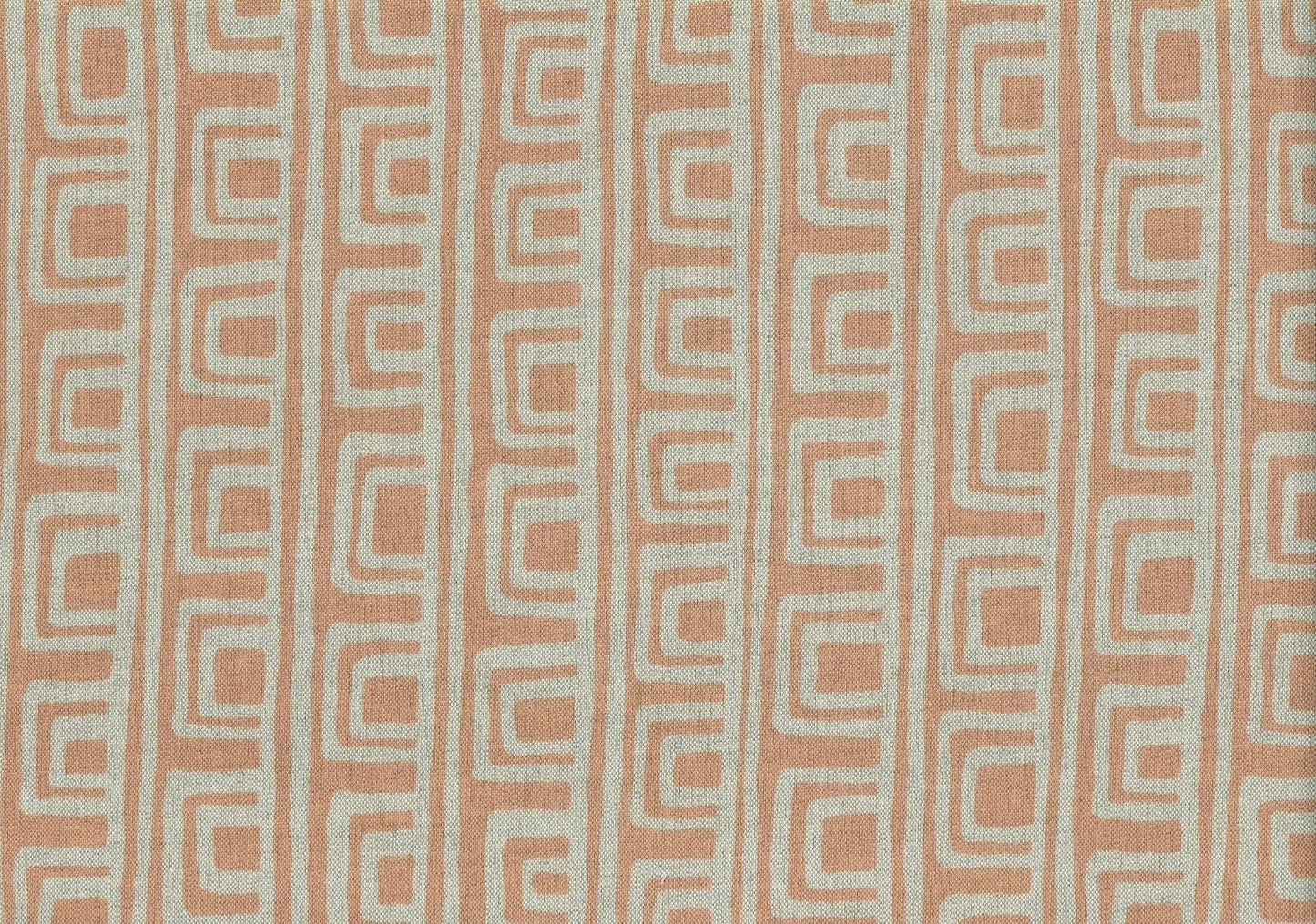 PKaufmann Fabric On the Square Baked Clay Drapery Upholstery
