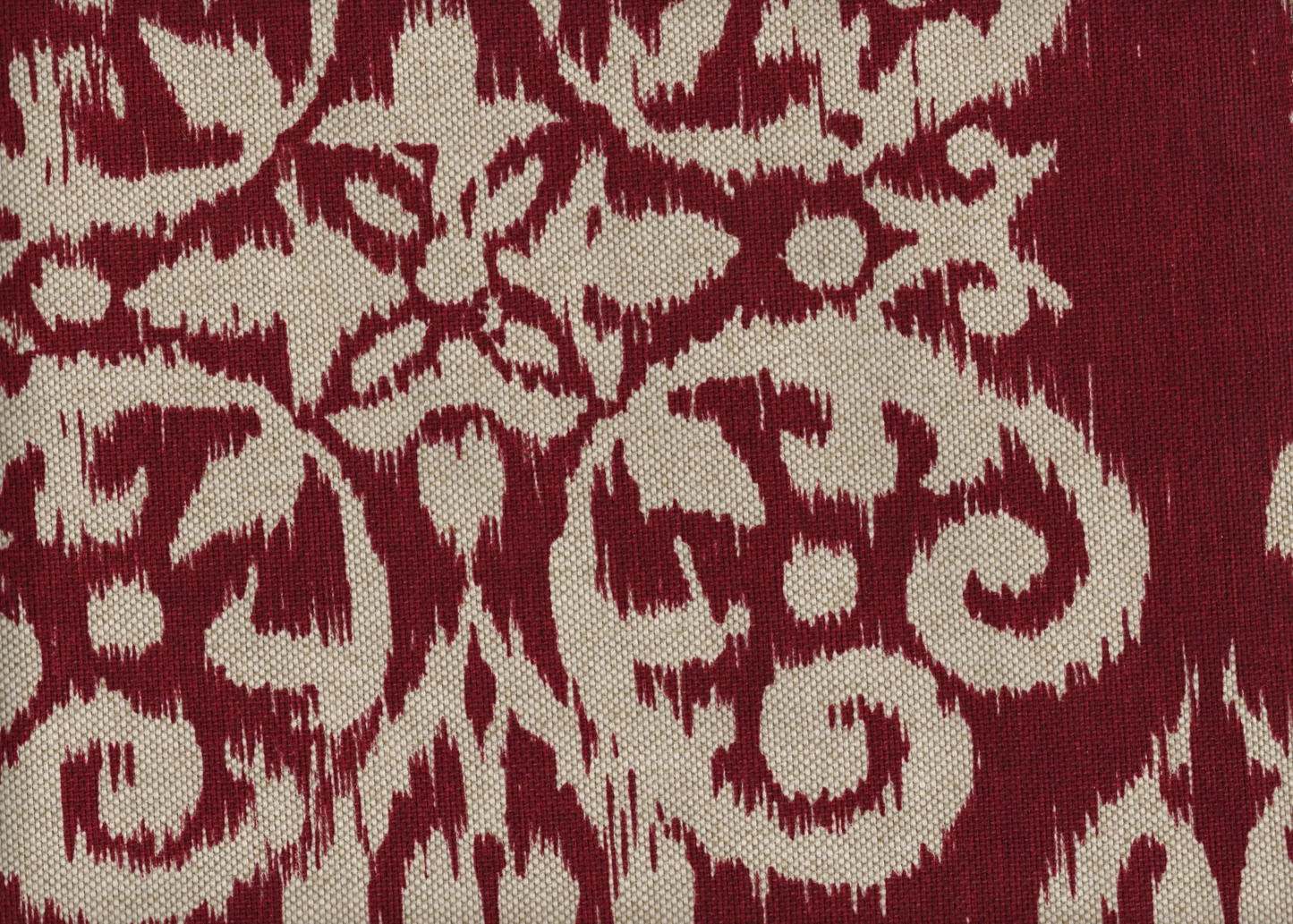 5.5 Yds Lacefield Fabric Spicer Sangria Drapery Upholstery
