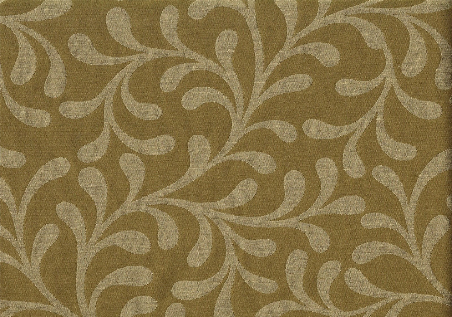Robert Allen Fabric Elegant Flair Praline Scroll Drapery Upholstery