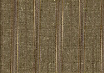 Heritage House Fabric Green Brown Gold Striped Drapery Upholstery