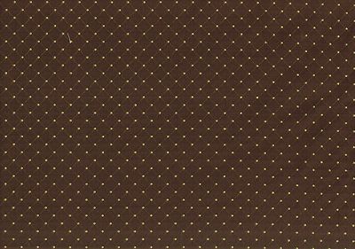 Designer Fabric Dover Brown Green Dot Drapery Upholstery