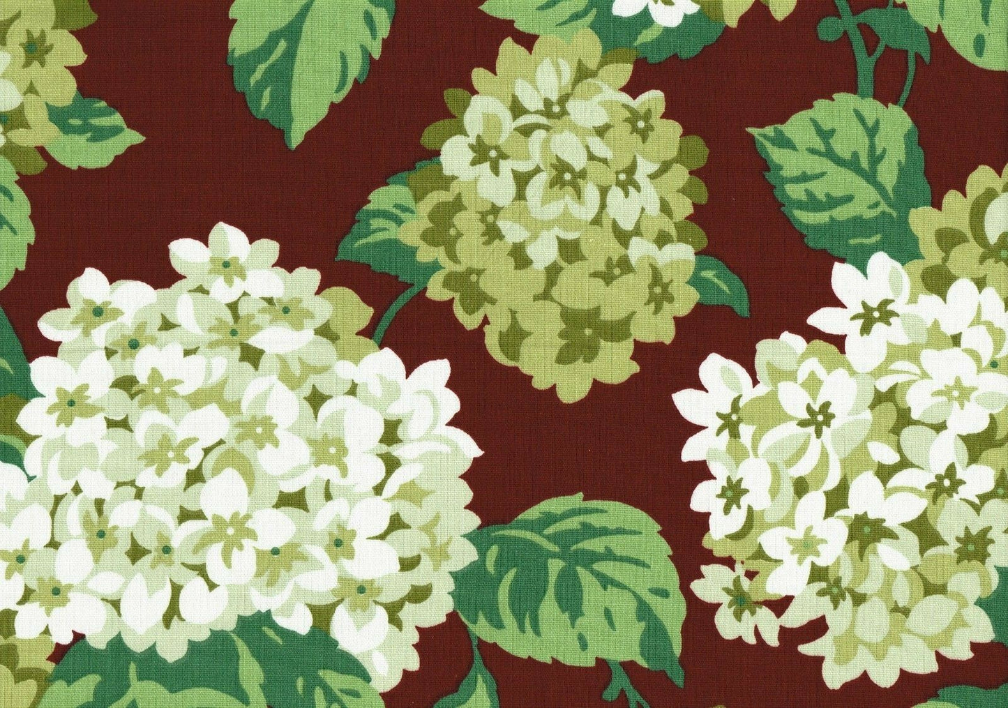 Magnolia Home Fabric Summer Wind Red  Cotton Duck  Print  Drapery Upholstery 