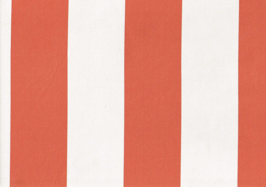 Swavelle Mill Creek Fabric Cabana Stripe Coral Indoor/Outdoor Drapery Upholstery
