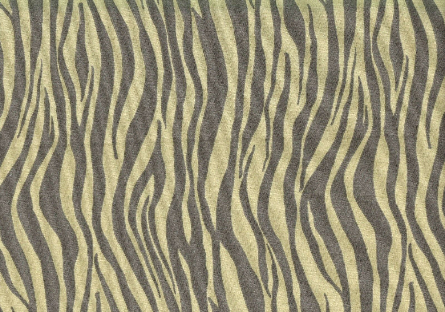 Designer Fabric Tan Taupe  Print Cotton Duck  Drapery Upholstery 