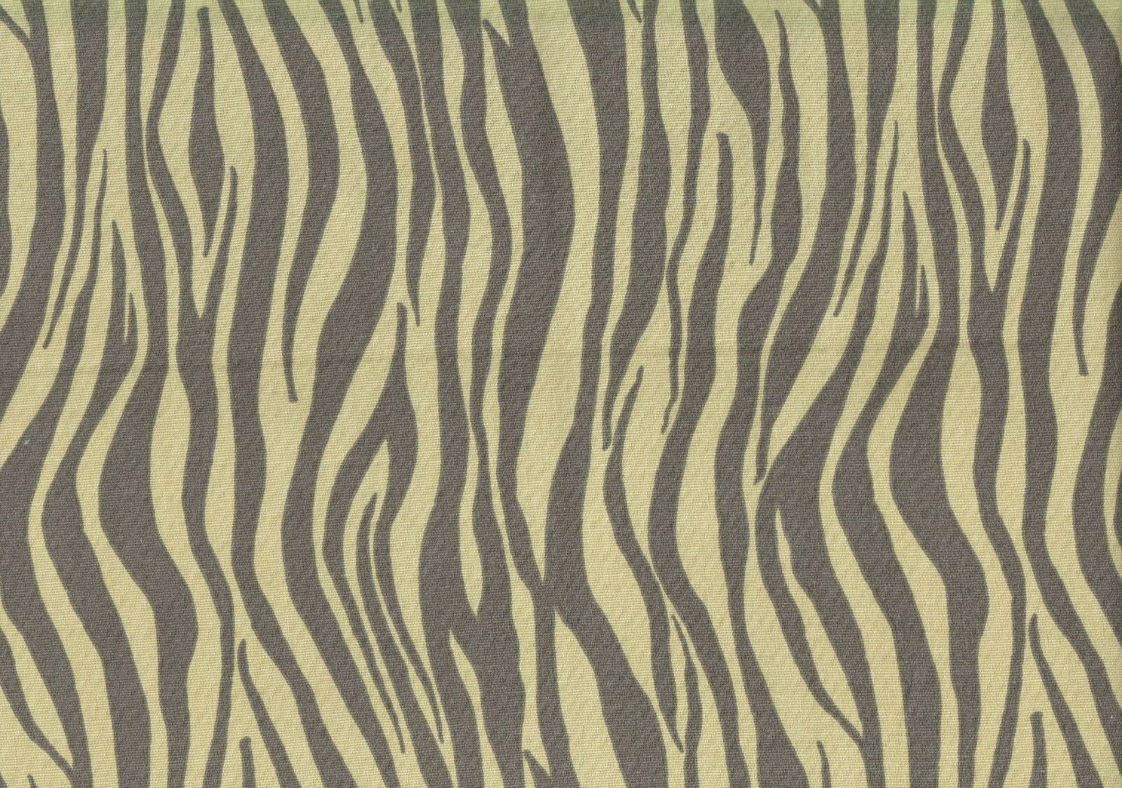 Designer Fabric Tan Taupe  Print Cotton Duck  Drapery Upholstery 