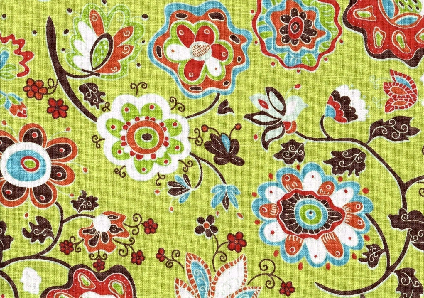 Golding Fabric Whimsey Fern  Cotton  Drapery Upholstery 