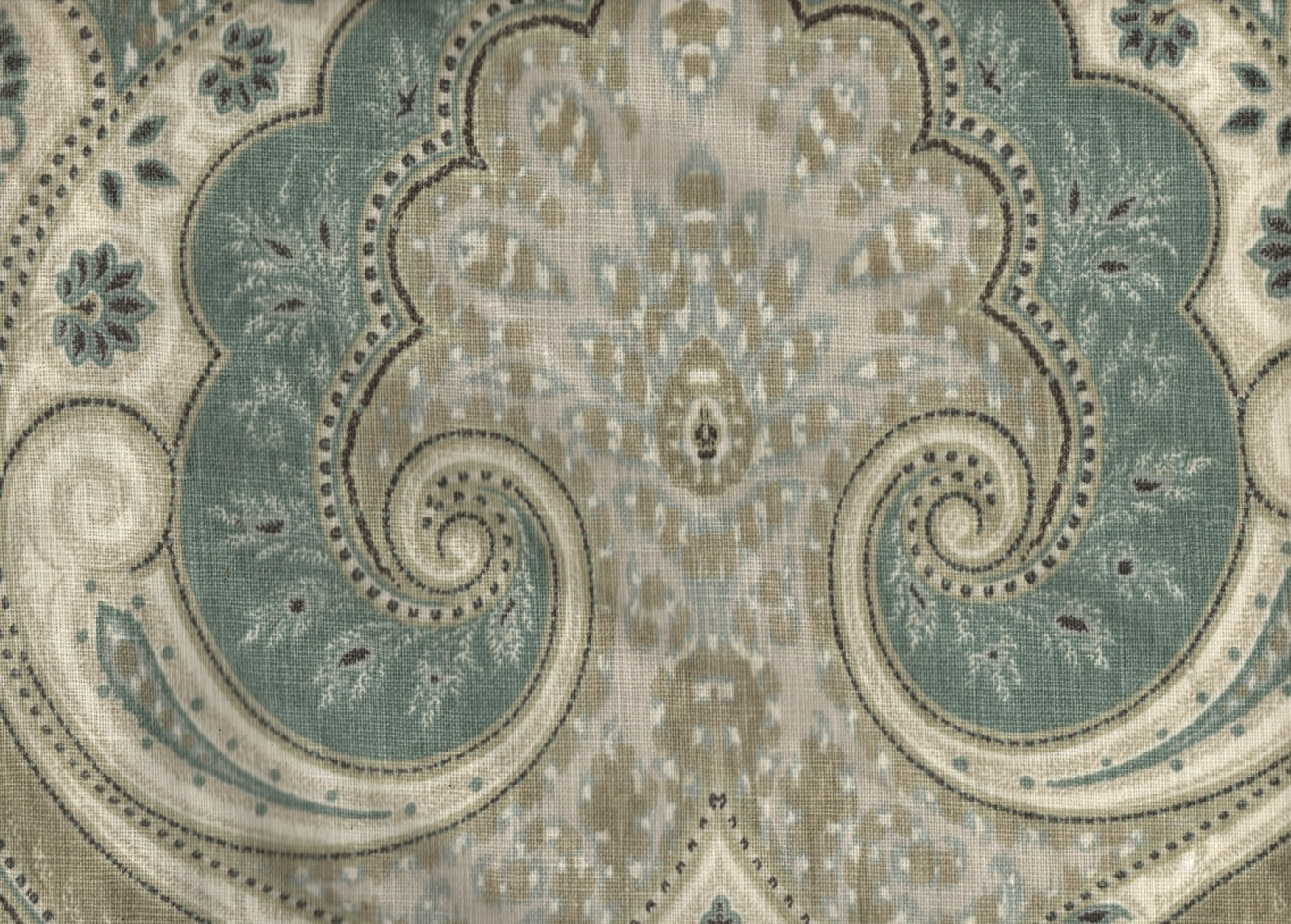 4 Yds Kravet Fabric Echo Latika Seafoam  Linen   Drapery Upholstery