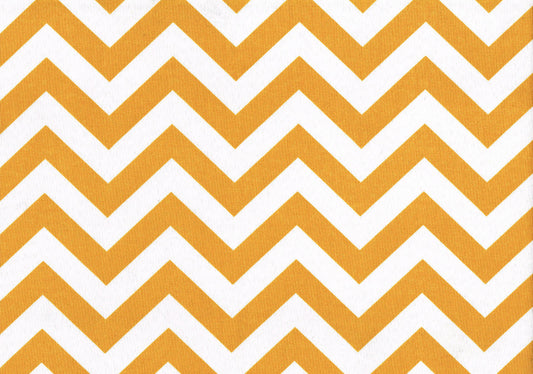 Premier Prints Gold White Chevron Indoor/Outdoor Drapery Upholstery   