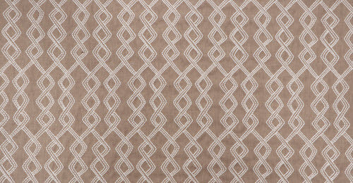 Richloom Fabric Trek Linen  Embroidered  Drapery Upholstery 