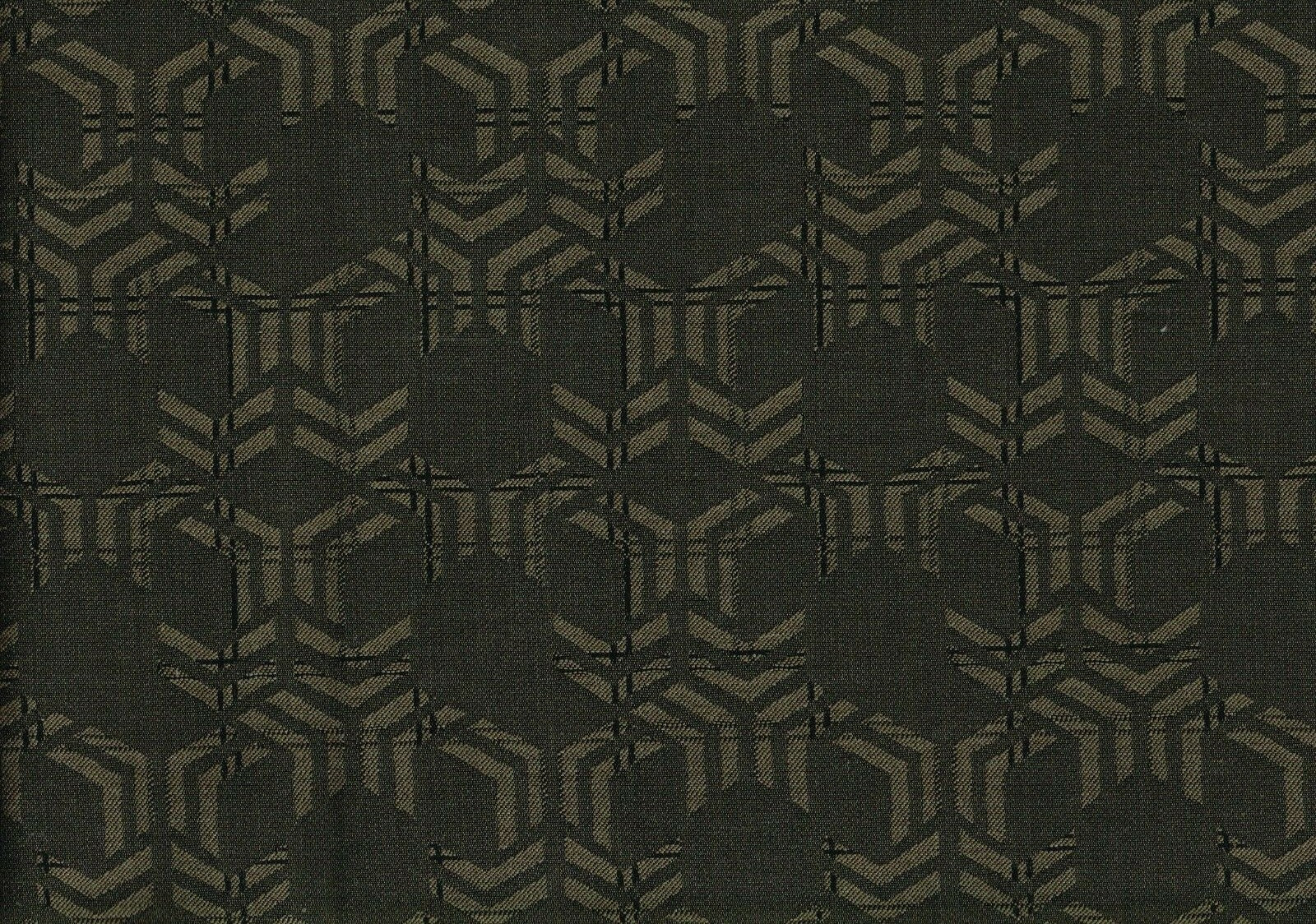 PKaufmann Fabric Rank N File Walnut Drapery Upholstery 