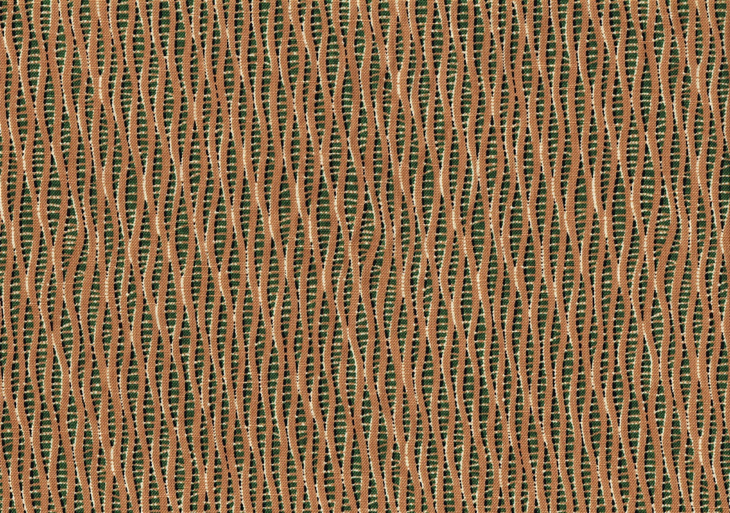 Duralee Fabric South Beach Raffia Tan Green Black  Cotton  Drapery Upholstery  