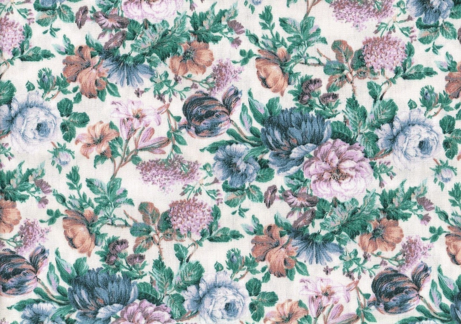 3 Yds Interior Fabric Ecru Blue Green Lavender Rose Outdoor Drapery Upholstery  