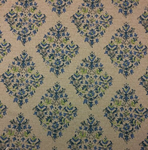 5 Yds  Lacefield Fabric Blythe Araba  Slate Cotton Blend Drapery Upholstery