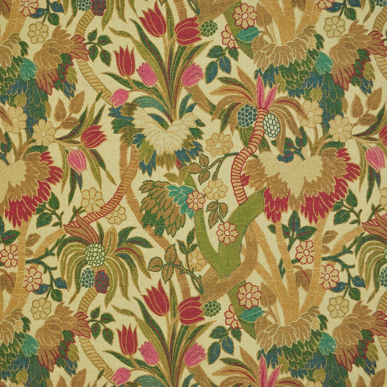 P/K Lifestyles Fabric Ines Teaberry Drapery Upholstery