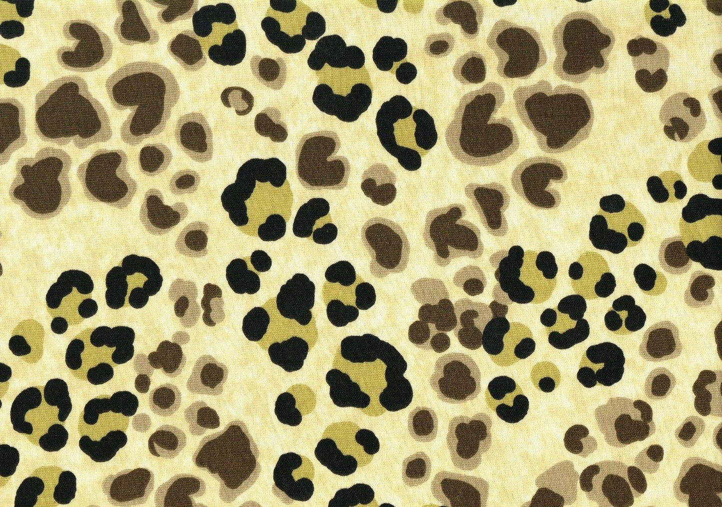 Designer Fabric Brown Black Gold Cotton Duck Print  Drapery Upholstery 