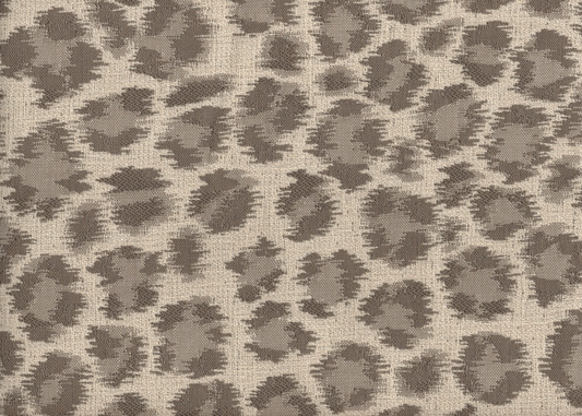 Sunbrella Fabric Cheetah Taupe Drapery Acrylic Drapery/Upholstery