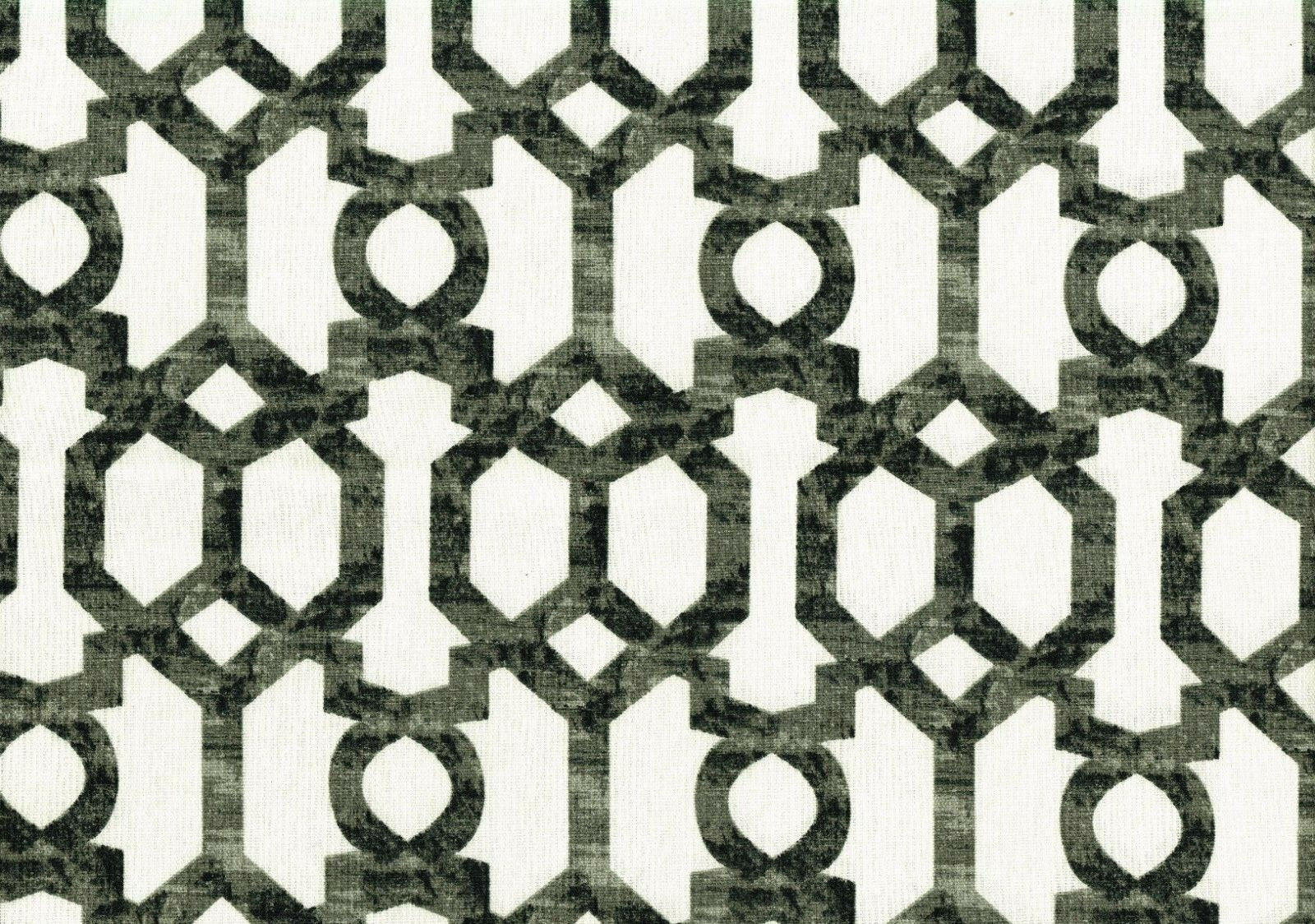5 Yds Mill Creek Fabric Widegren Noir   Cotton Drapery Upholstery 