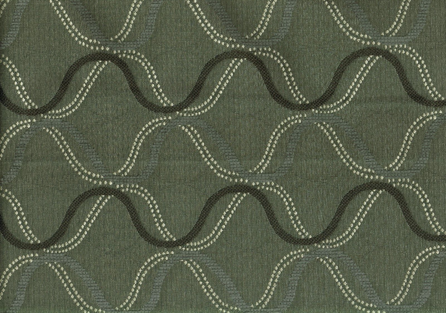 Designer Fabric Shades of Gray Silver Poly Blend Drapery Upholstery