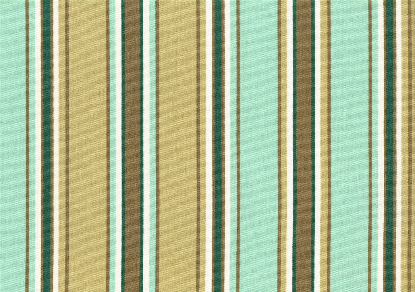 Mill Creek  Fabric Armona Terrace  Aqua Stripe Outdoor   Drapery Upholstery  