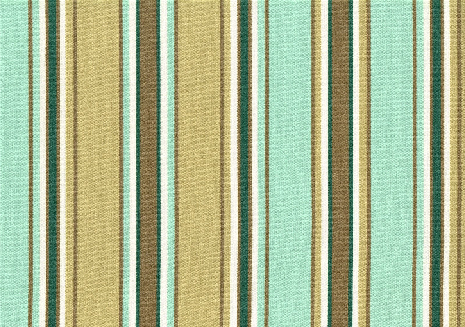 Mill Creek  Fabric Armona Terrace  Aqua Stripe Outdoor   Drapery Upholstery  
