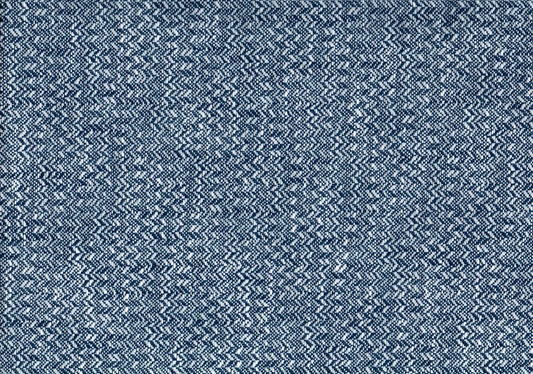 4.5 Yds Belle Dura Fabric Blue White Woven  Indoor/Outdoor Drapery Upholstery