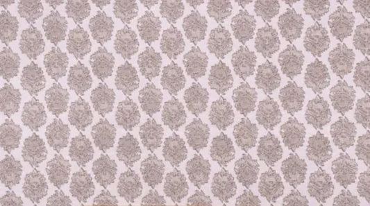 6 Yds Lacefield Fabric  Zira Bisque  Cotton Drapery Upholstery