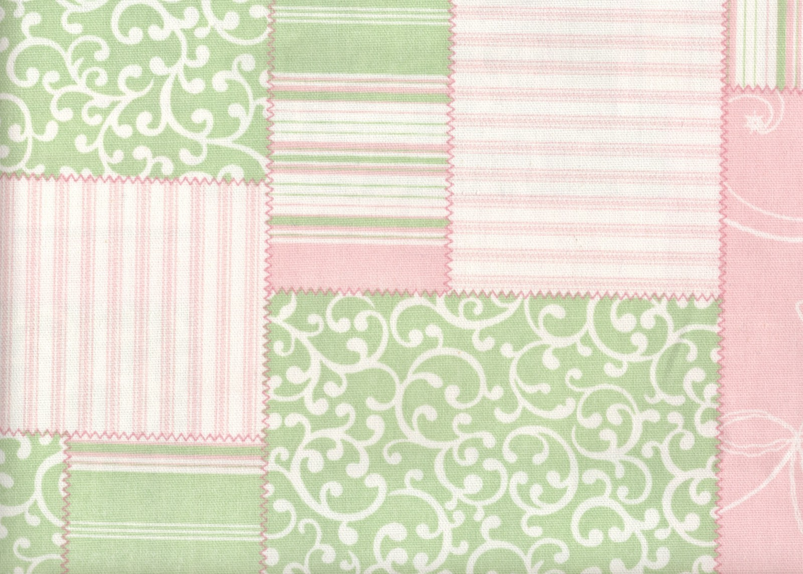 2.25 Yds Waverly Fabric Cozy Quilt Cotton  Drapery Upholstery