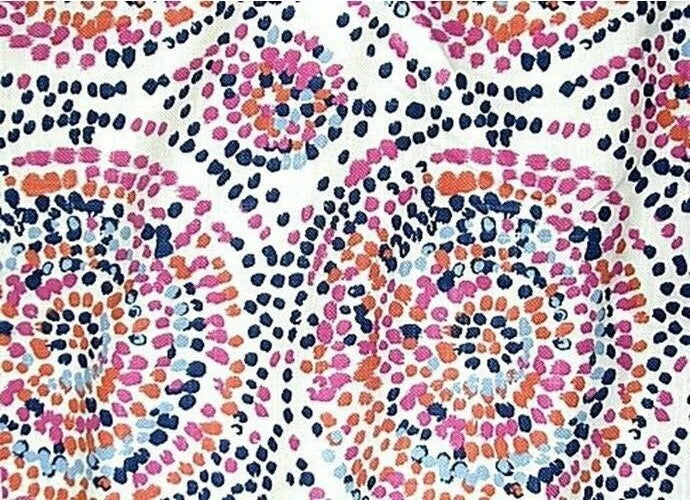  Robert Allen Fabric Duralee Glimpse Berry  Cotton Blend  Drapery Upholstery 