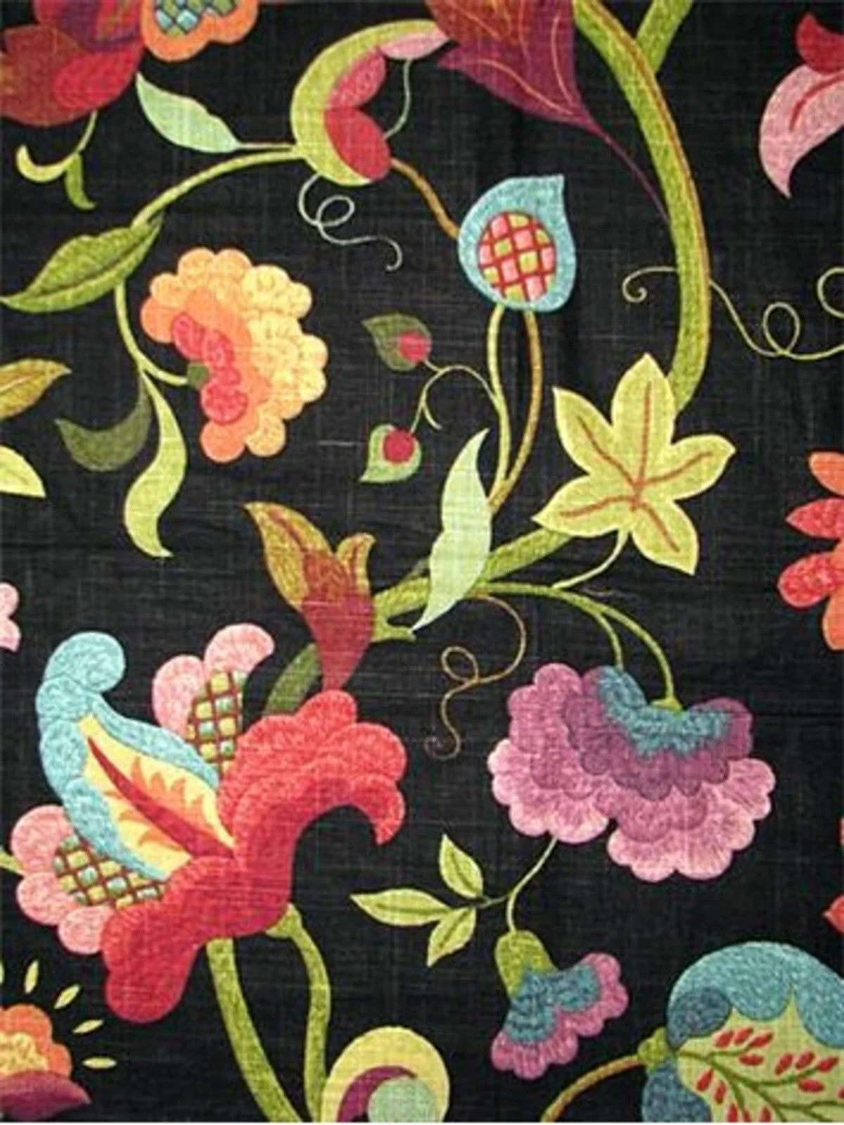 3.25 Yds  Richloom Fabric Gloria Prism   Cotton Drapery Upholstery