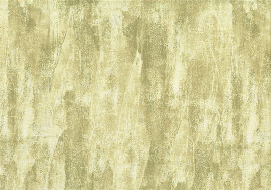 1 Sample Richloom Fabric Celery to Dark Green Muted Sateen Look Print Drapery