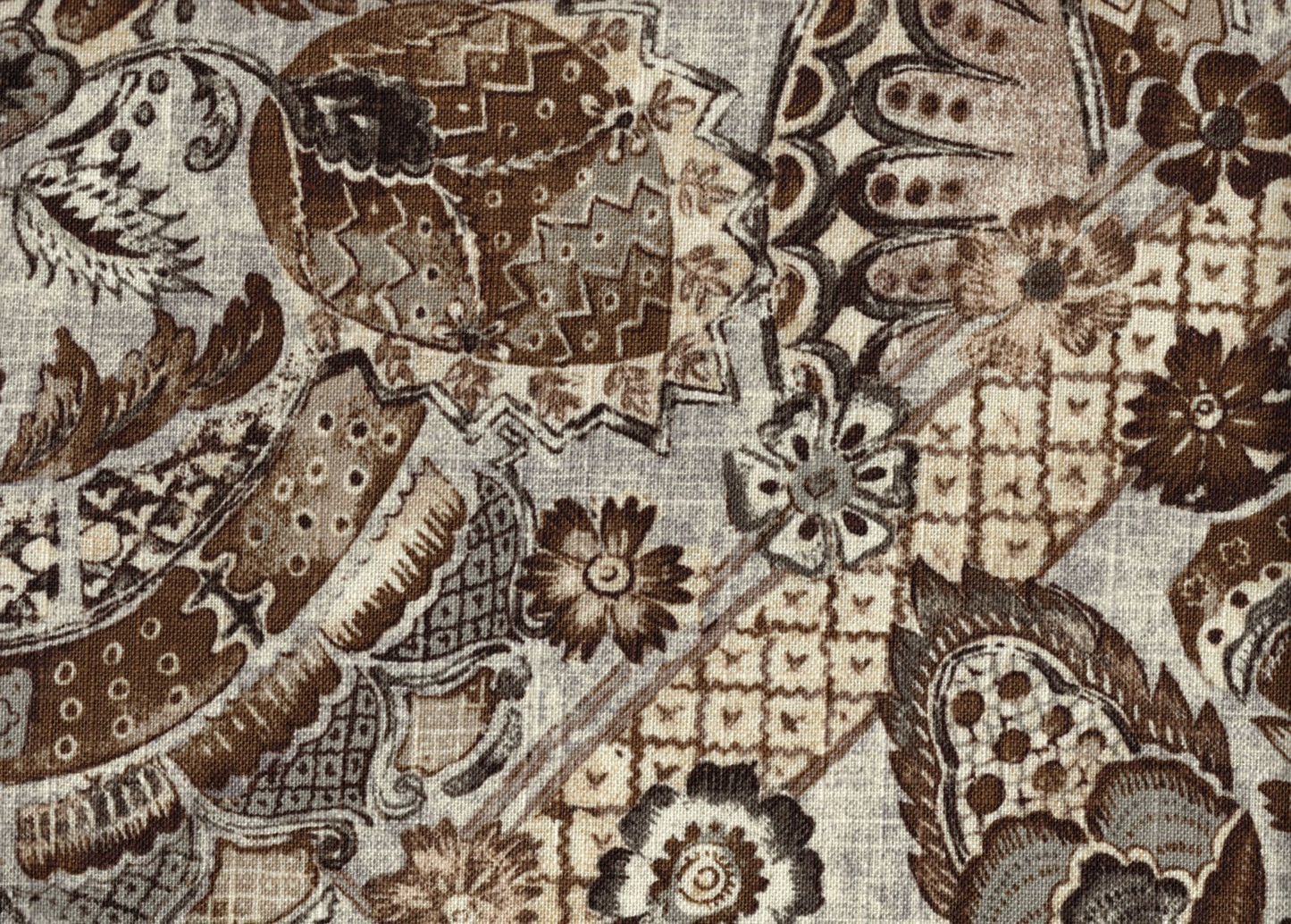 3 Yds Waverly Fabric Williamburg Byzanbine Damask Drapery Upholstery