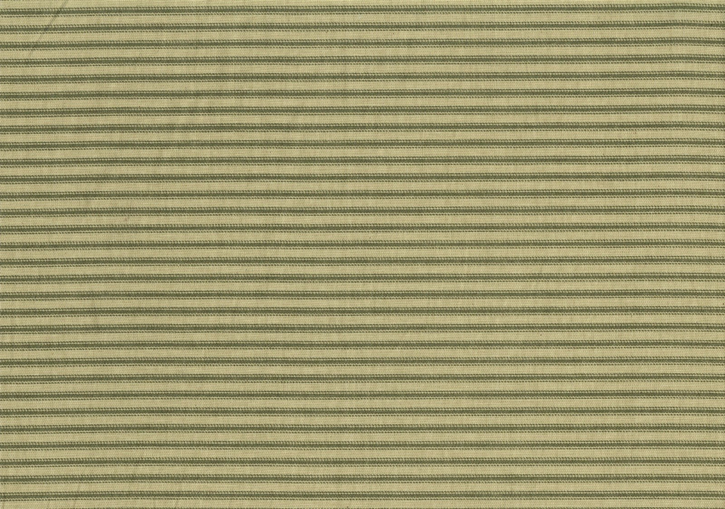 Golding Fabrics Sonora Gothic Green Beige Stripe Cotton Drapery Upholstery 