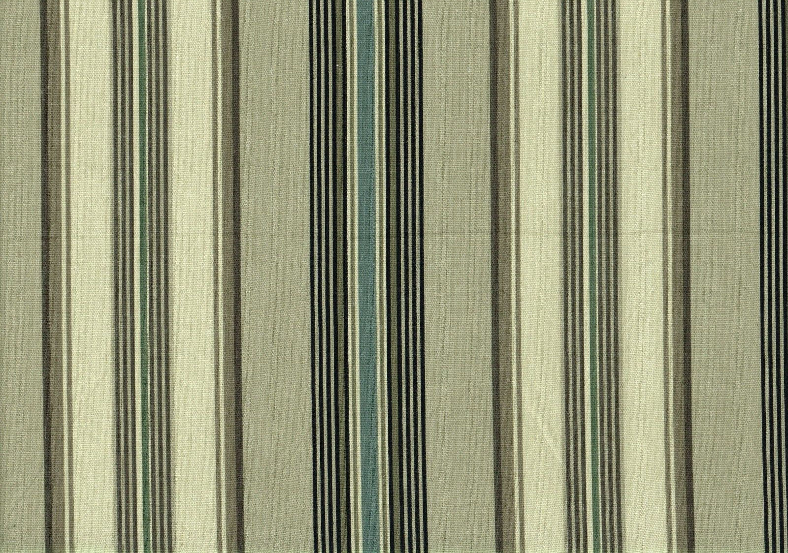 Mill Creek Fabric Andari Stripe Graphite  Print Cotton Drapery Upholstery