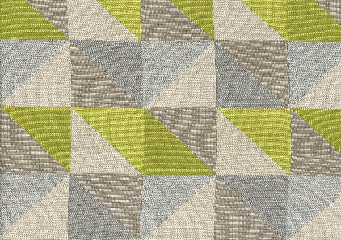 Sunbrella Fabric Crazy Quilt  Lime Solution Dyed Acrylic Drapery Upholstery