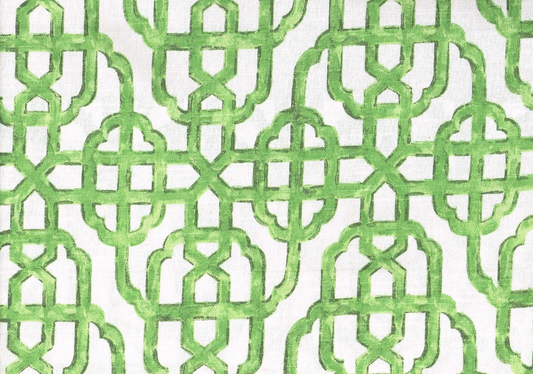Lacefield Fabric  Imperial Jade Cotton  Drapery Upholstery