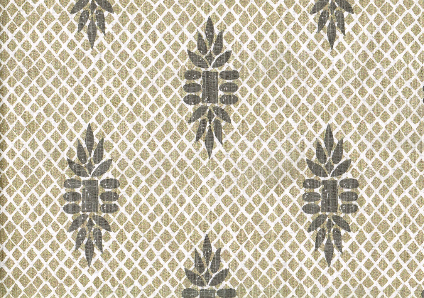 4.25 Yds Lacefield Fabric  Boca Gold  Cotton Drapery Upholstery