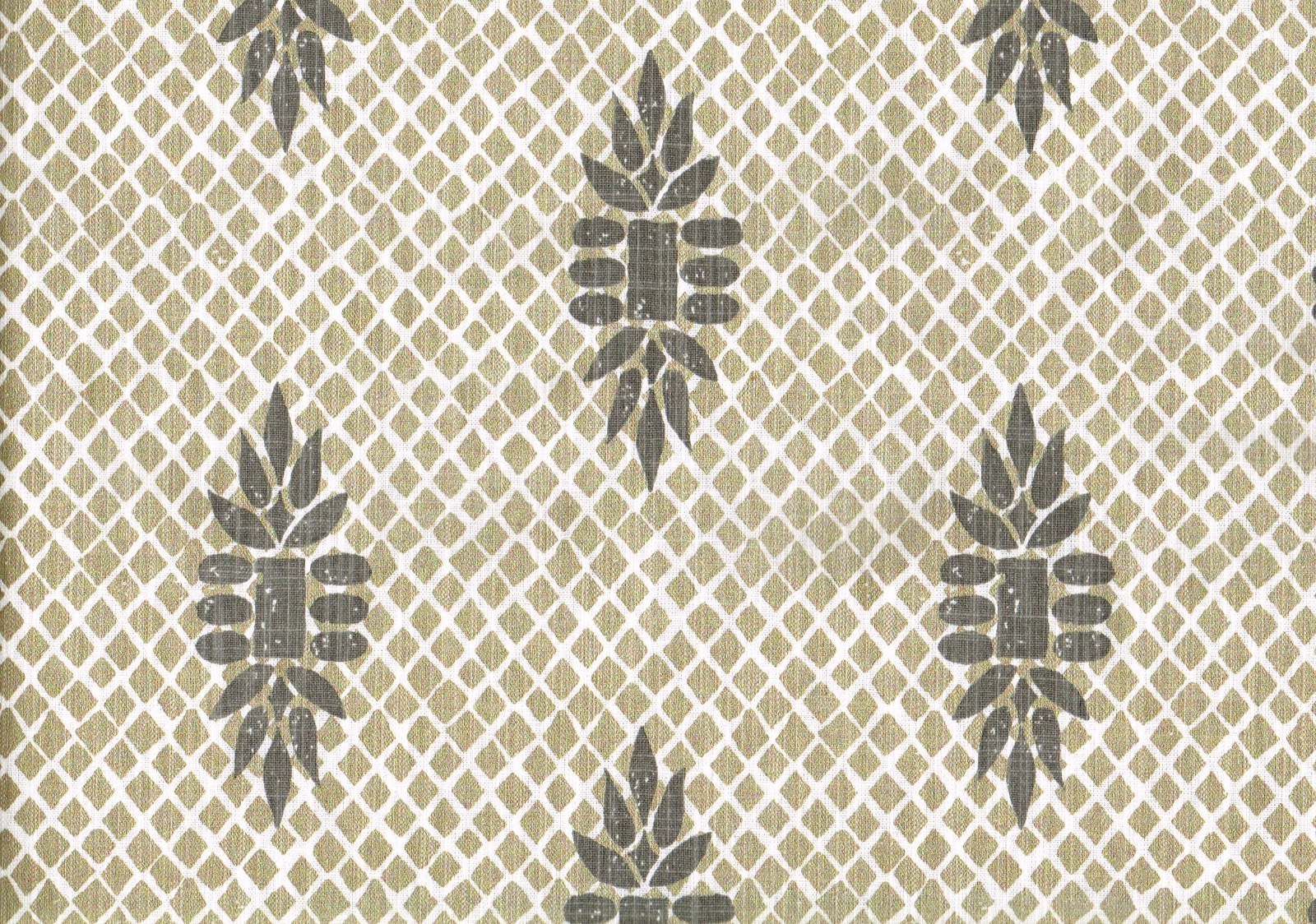4.25 Yds Lacefield Fabric  Boca Gold  Cotton Drapery Upholstery