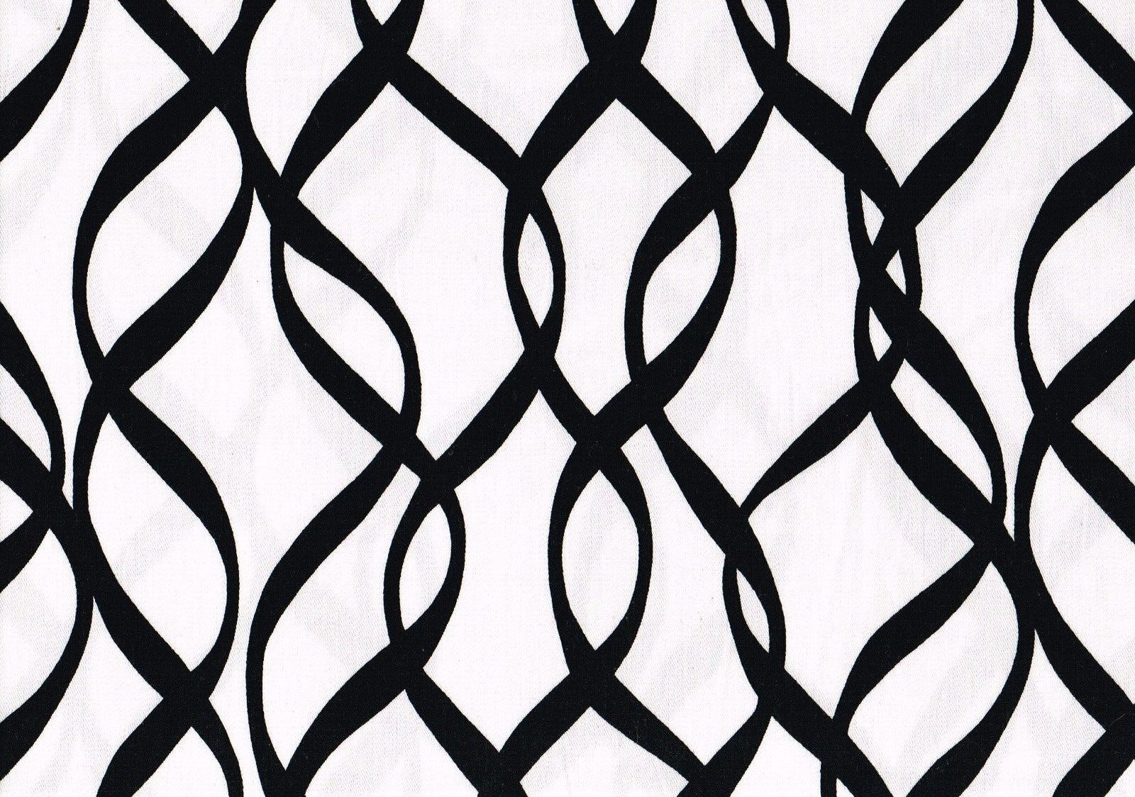 Duralee Fabric Streamers Black White   Cotton Drapery Upholstery